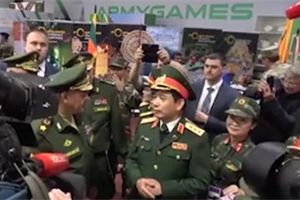 Tướng Phan Văn Giang biểu dương đoàn QĐND Việt Nam dự Army Games 2020