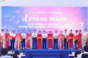 Lễ khánh thành Dự án đường dây 500kV mạch 3 tại điểm cầu Hà Tĩnh