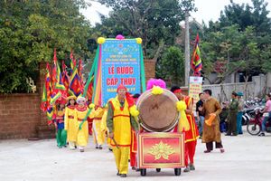Hà Tĩnh: Lễ hội Đền Cả - Dinh đô quan Hoàng Mười