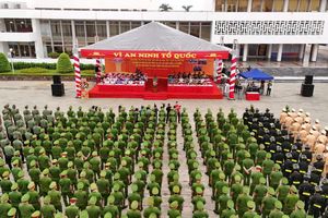 Hải Phòng phát động cao điểm đảm bảo an ninh, an toàn phục vụ Đại hội Đảng các cấp