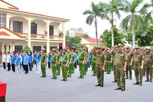 Công an phường Thủy Nguyên phát động cao điểm xây dựng địa bàn an toàn, lành mạnh năm 2025