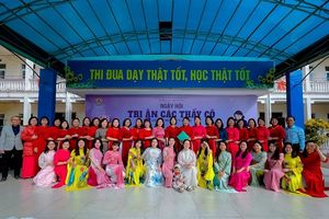 Trường Tiểu học Tân Tiến long trọng tổ chức Ngày hội Tri ân các Thầy Cô nhân Ngày Nhà giáo Việt Nam 20/11