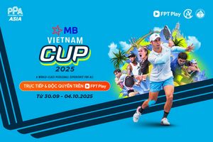 PPA Tour Asia - MB Vietnam Cup 2025: Dự kiến quy tụ hơn 120 vận động viên chuyên nghiệp và 1.000 vận động viên phong trào