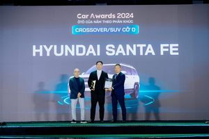 Hyundai Santa Fe và Hyundai Accent được vinh danh tại Car Award 2024 của VnExpress