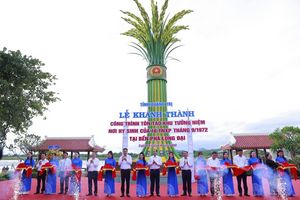 Khánh thành Khu tưởng niệm 16 Thanh niên xung phong hy sinh tại Bến phà Long Đại