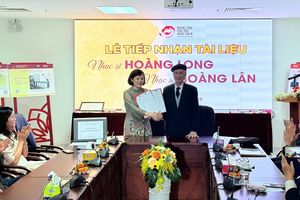 Tiếp nhận thêm nhiều tài liệu quý của các nhạc sĩ Hoàng Vân, Hoàng Long và Hoàng Lân