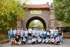 Tham quan, trải nghiệm lịch sử tại Đền An Sinh của học sinh Trường THCS Hồng Phong