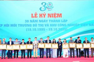 Kỷ niệm 30 năm thành lập Hiệp hội Môi trường đô thị và Khu công nghiệp Việt Nam