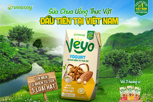 Sữa chua uống 100% thực vật đầu tiên tại Việt Nam