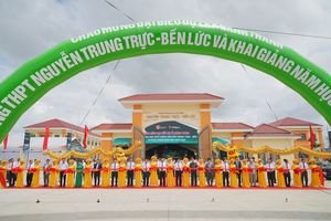 Khánh thành trường THPT Nguyễn Trung Trực – Bến Lức do VPBank tài trợ tại Long An