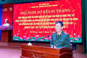 Công an Hải Phòng bảo đảm vững chắc an ninh trật tự sau một tháng cao điểm