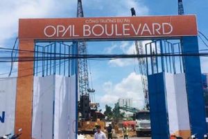 Bình Dương: Cục Quản lý thị trường kiểm tra dự án Opal Boulevard
