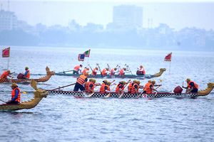 Giải Bơi chải thuyền rồng Hà Nội mở rộng năm 2024: Góp phần quảng bá văn hóa, du lịch của Thủ đô