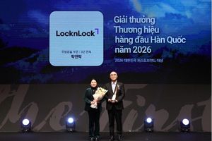 LocknLock lập cú đúp tại Giải thưởng 'Thương hiệu hàng đầu Hàn Quốc năm 2026'