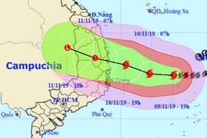 Dự báo thời tiết 10/11, nín thở đợi bão số 6, hơn 24.000 quân ứng trực