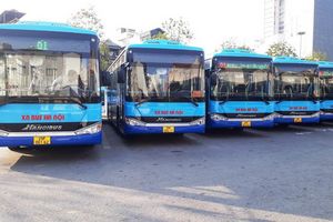 Xe buýt Hà Nội được phép chạy trở lại 100% công suất từ ngày 8/2