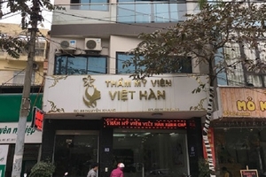 Thẩm mỹ viện Việt Hàn: Nghi vấn đào tạo nghề phun xăm, thẩm mỹ “chui”?