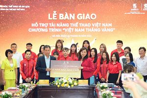 Sabeco góp 5 tỉ đồng hỗ trợ 50 vận động viên tài năng Việt Nam