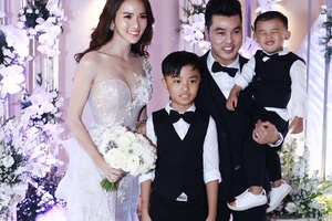 Dàn sao Việt đến chúc mừng đám cưới Ưng Hoàng Phúc và người mẫu Kim Cương