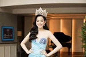 Đỗ Thị Hà nổi bật giữa dàn Hoa hậu tại họp báo Miss World Vietnam 2021