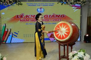 Trường THPT Đông Kinh (Hà Nội): Long trọng tổ chức buổi Lễ khai giảng năm học mới 2020 - 2021