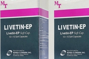 Đình chỉ lưu hành và thu hồi triệt để thuốc Livetin-EP không đạt chất lượng trên thị trường