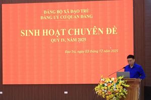Đảng ủy xã Đạo Trù: Nêu cao tinh thần tự học, đáp ứng yêu cầu trong tình hình mới