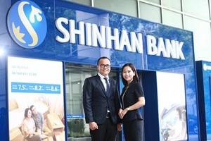 Shinhan Bank Việt Nam được phép kinh doanh, cung ứng sản phẩm phái sinh về lãi suất