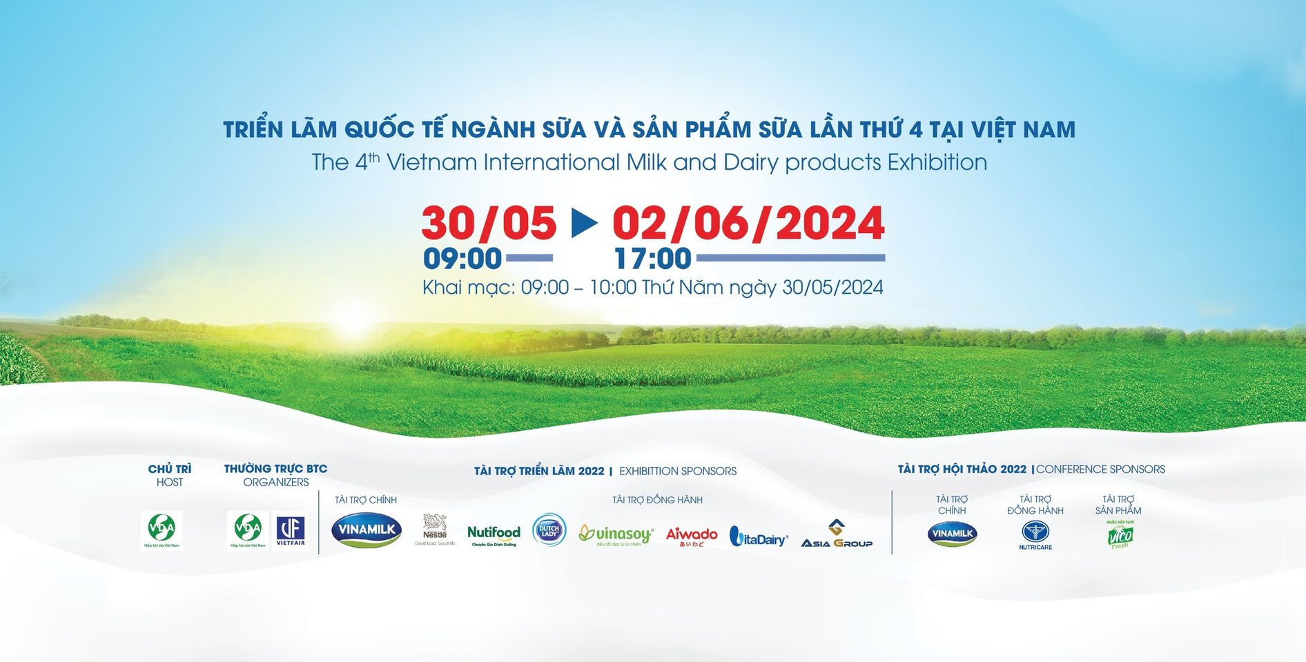 VIETNAM DAIRY 2024 – Triển lãm quốc tế ngành sữa và sản phẩm sữa Việt nam  2024 - Vietnam Factory - Kết nối anh chị em nhà máy !