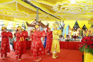 Dấu ấn văn hóa tâm linh từ lễ giỗ Thánh Mẫu Liễu Hạnh tại Đền Chợ Củi