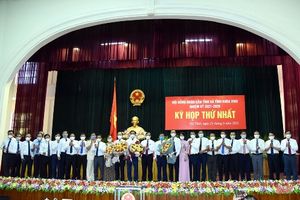 HĐND tỉnh Hà Tĩnh bầu chức danh Chủ tịch HĐND và Chủ tịch tỉnh Hà Tĩnh (nhiệm kỳ 2021 – 2026)