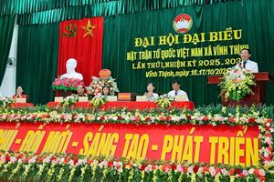 Hải Phòng: Đại hội đại biểu MTTQ Việt Nam xã Vĩnh Thịnh lần thứ I - Thành công, đoàn kết và đổi mới