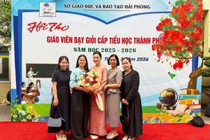 Giáo viên Trường Tiểu học Tân Tiến tỏa sáng tại Hội thi giáo viên dạy giỏi cấp thành phố Hải Phòng