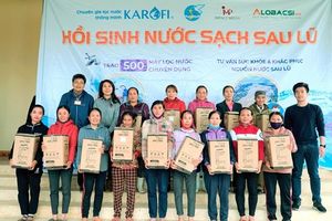 Trao tặng 500 máy lọc nước Karofi cho người dân 3 tỉnh Hà Tĩnh, Quảng Bình và Quảng Trị
