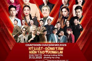 Quảng Ninh: Họp báo chuẩn bị Chương trình nghệ thuật Chào năm mới – Countdown 2026