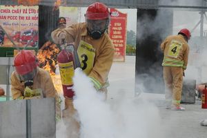 Hà Tĩnh: Sôi nổi hội thi “Tổ liên gia an toàn phòng cháy chữa cháy” năm 2024