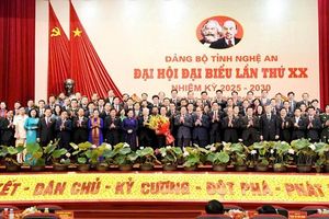 Đại hội Đảng bộ Nghệ An: "Tự cường, tự tin, tiến mạnh trong kỷ nguyên mới”