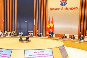 Tổng Bí thư Tô Lâm làm việc với Hải Phòng: Mở tầm nhìn mới cho thành phố cảng