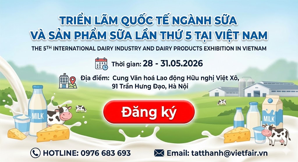 Triển lãm Quốc tế ngành sữa và sản phẩm sữa lần thứ 5