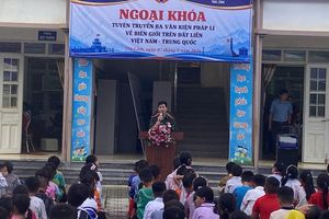 BĐBP Trà Lĩnh: tiếp sức những ngày đầu trường nội trú vùng biên