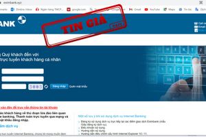 Hàng loạt chiêu trò giả mạo website ngân hàng nhằm lừa đảo người dùng