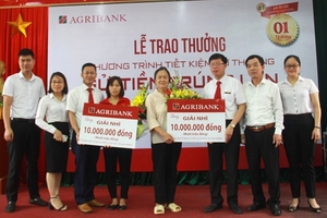 Nhân giá trị, nhân niềm vui tại “Gửi tiền trúng lớn cùng Agribank”