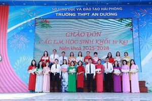 THPT An Dương: Trang trọng, ấm áp chào đón 953 tân học sinh Khóa 61