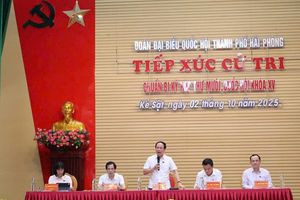 Hải Phòng: Đại biểu dân cử đồng hành cùng cử tri, lắng nghe để hành động