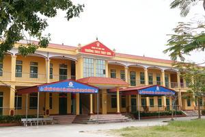 Trường THCS Thụy Sơn (Hưng Yên): Vững bước vươn lên từ gian khó