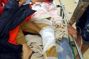 Hà Tĩnh: Sạt lở đất, hai cháu nhỏ bị thương