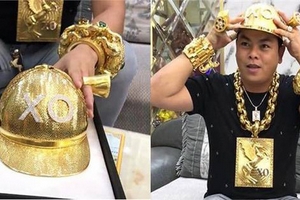 Tạm giữ Phúc XO - người đeo nhiều vàng nhất Việt Nam