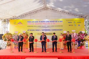 Khai mạc Triển lãm quốc tế ngành công nghiệp Dệt & May - Thiết bị, Nguyên phụ liệu & Vải 2024