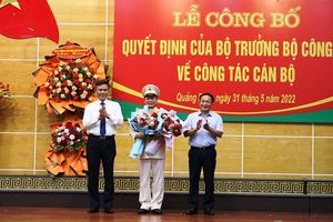Công an tỉnh Quảng Bình có Giám đốc mới