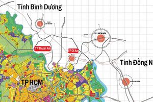 Hai TP của Bình Dương giáp TP HCM: Thuận An thành trung tâm tài chính mới, Dĩ An là tâm điểm giao thương